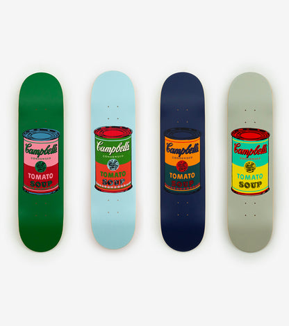Skateboard - Andy Warhol Color Campbell's Soup Blood