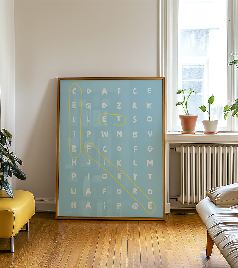 Affiche 30x40 Célib et fière - Soleil Mojito