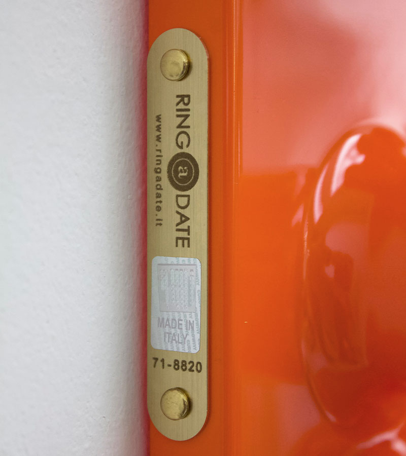 Calendrier perpétuel orange - Ring a Date