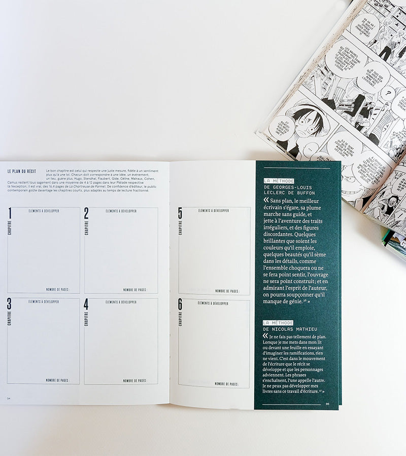 Carnet pour un Roman - Ecrivez votre livre