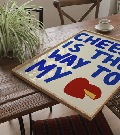 Cheese Lover - Affiche A3