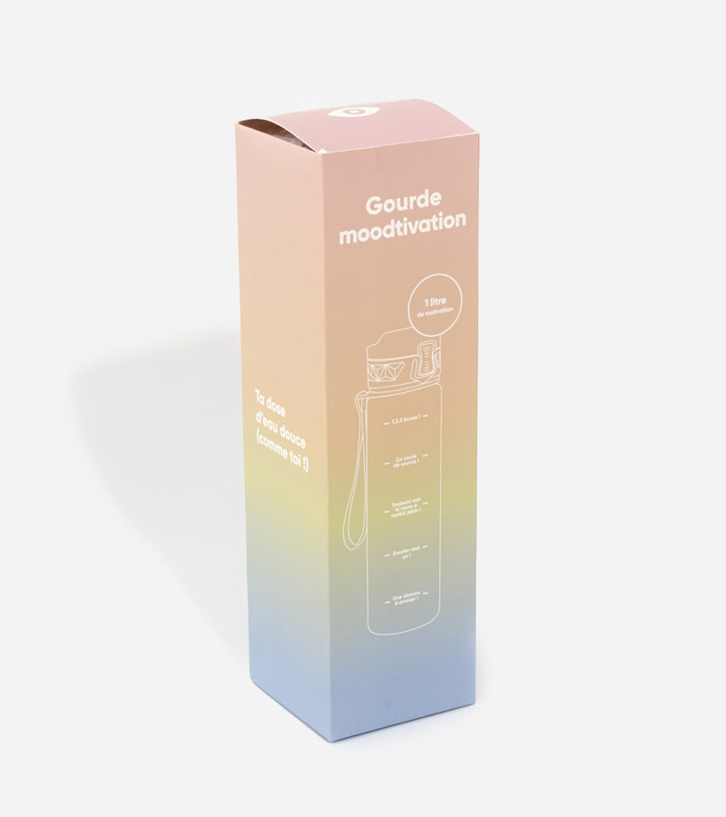 Gourde graduée Moodtivation