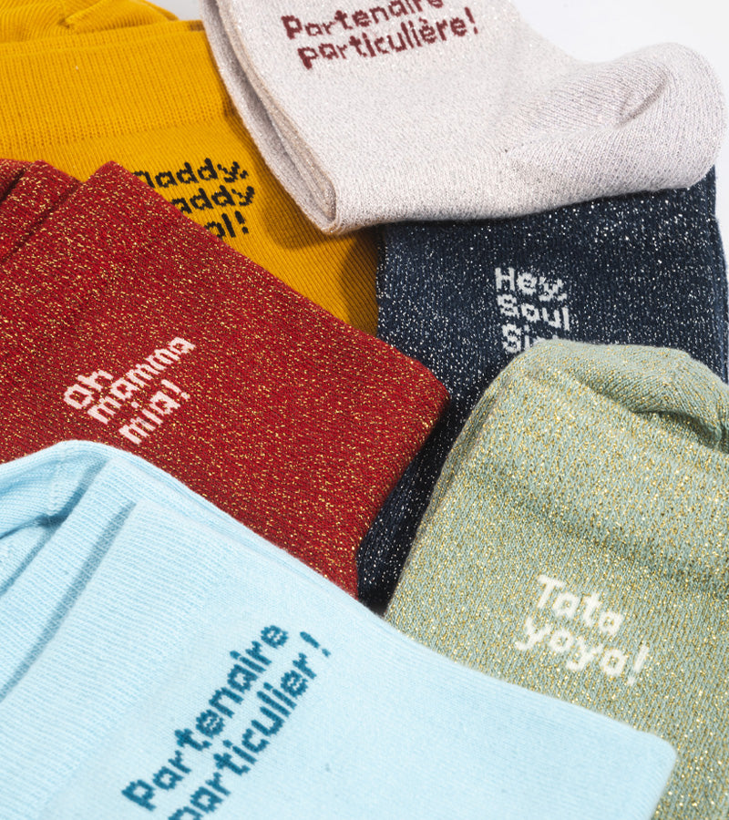 Chaussettes Hey soul sister L'expressionist