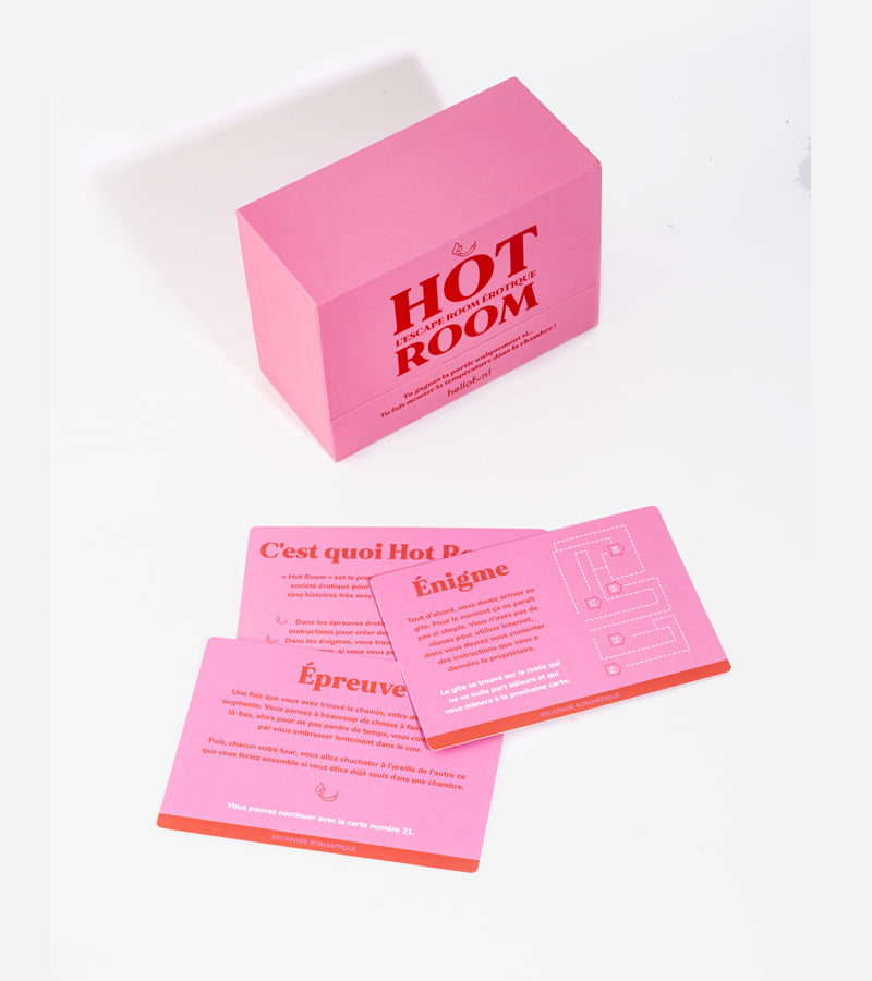 Hot Room, l'escape room érotique Hellofun