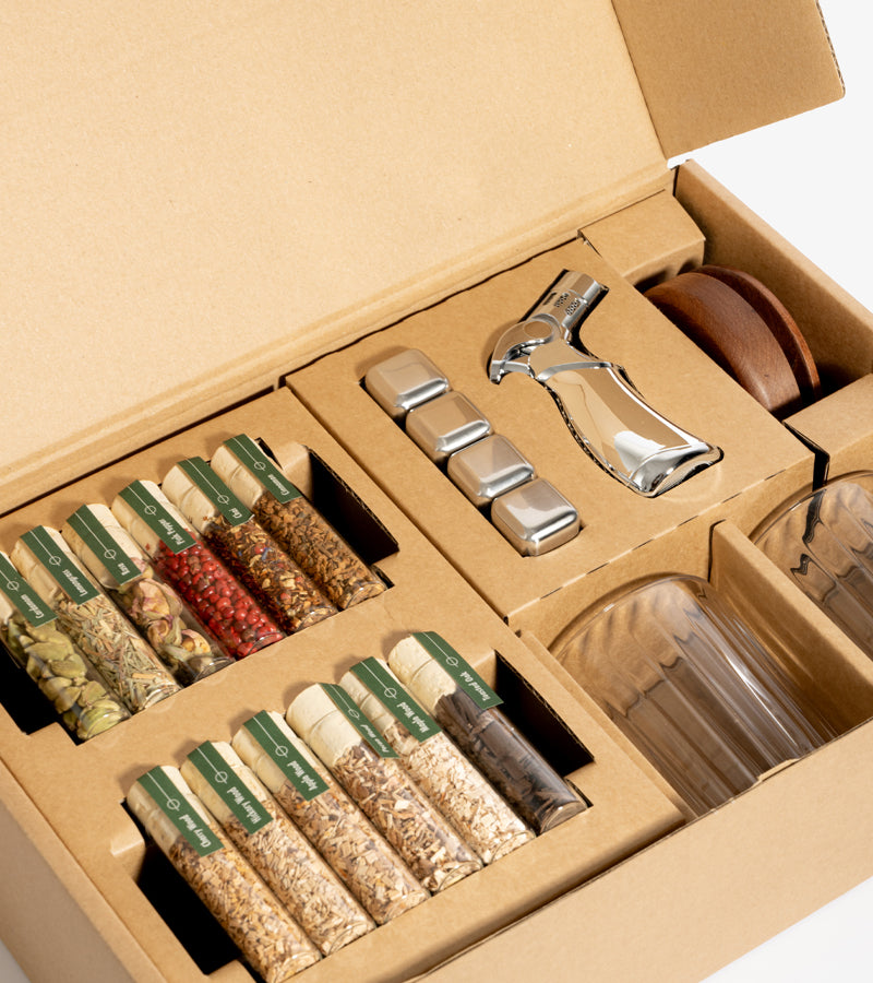 Kit Fumage Cocktails REMEK - Fumeur Portable Pour Boissons Et Cuisine Moléculaire