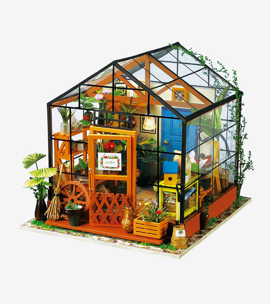 Kit DIY maison miniature - Cathy's flower house