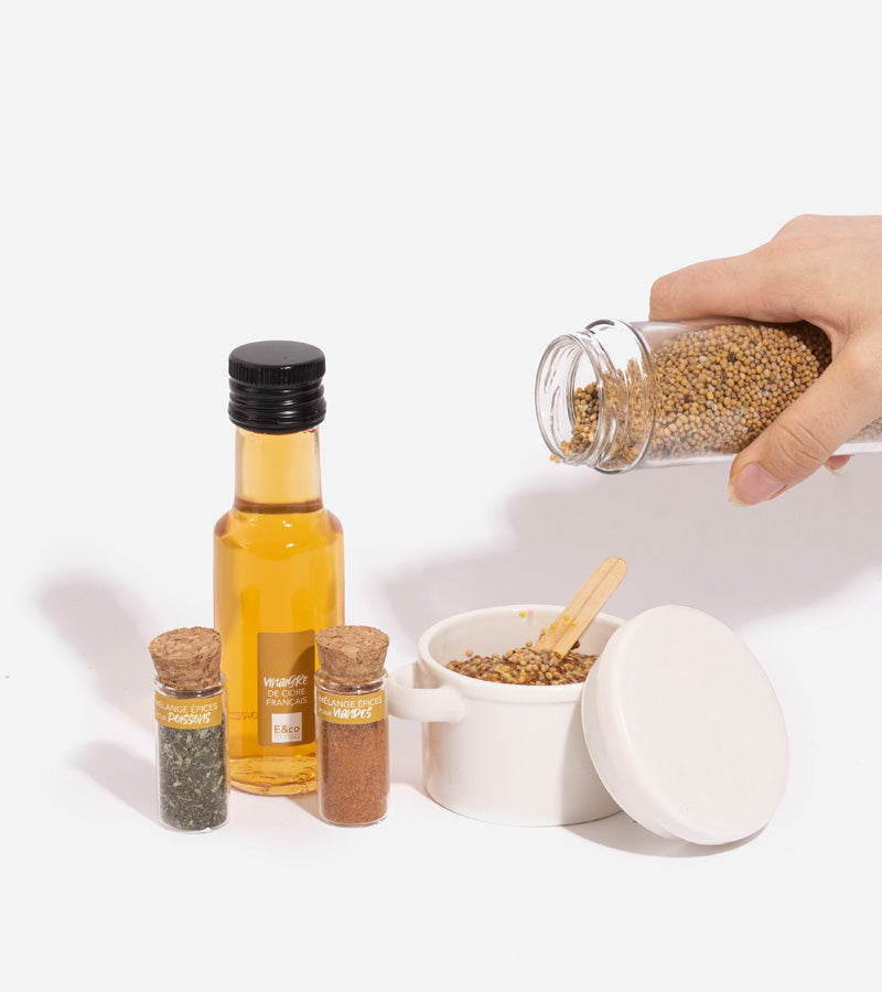 Kit pour fabriquer sa moutarde Quai Sud