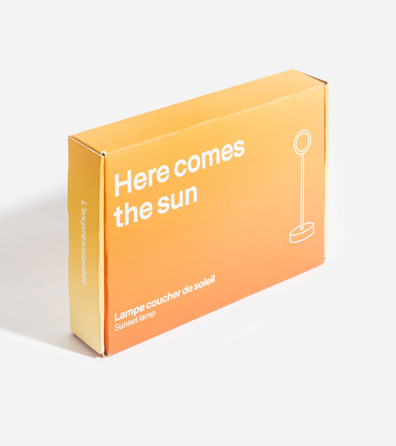 Lampe coucher de soleil L'expressionist