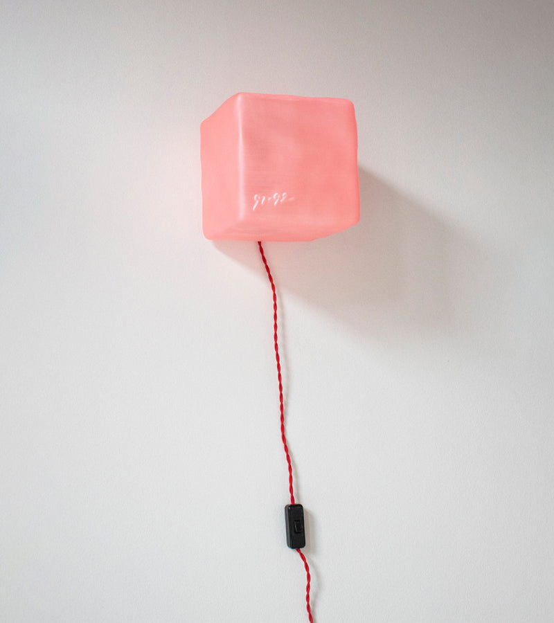 Lampe Ice Cube Design