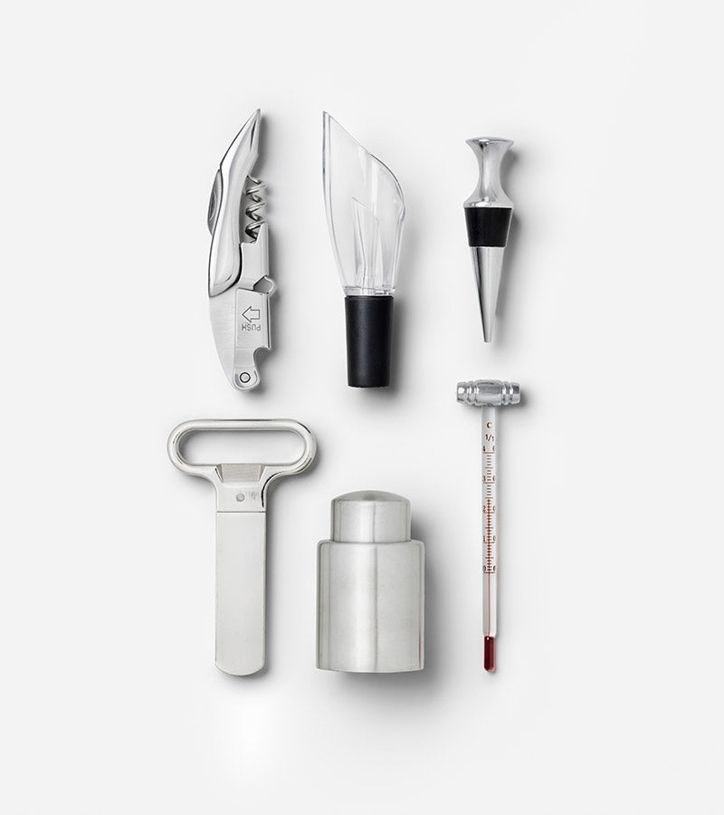 Coffret d’accessoires deluxe - Les Essentiels du vin
