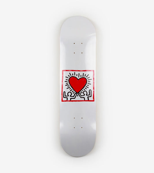 Skateboard - Keith Haring Untitled (Heart)