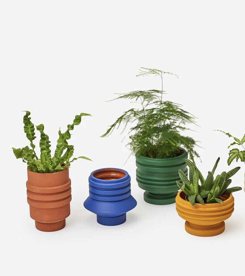 Pot de fleur, ensemble de 3 pièces, Pot de plante décoratif en plastique,  Pots de