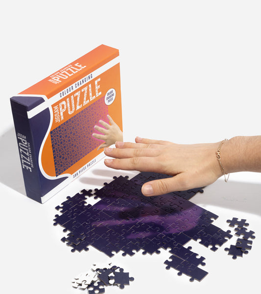 Puzzle caméléon - Qui change de couleur