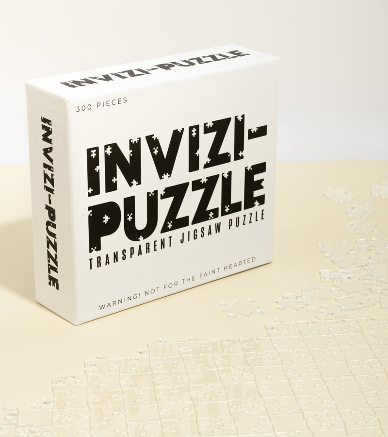 Puzzle transparent invisible – L'avant gardiste