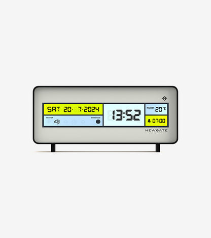 Réveil LCD moderne - Newgate