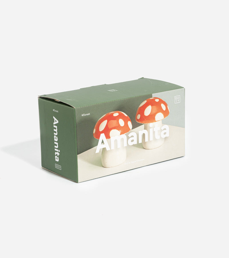 Salière et Poivrière champignon DOIY