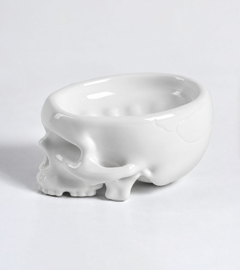 Porte-Savon Crâne avec Savon Cerveau - Brain Wash