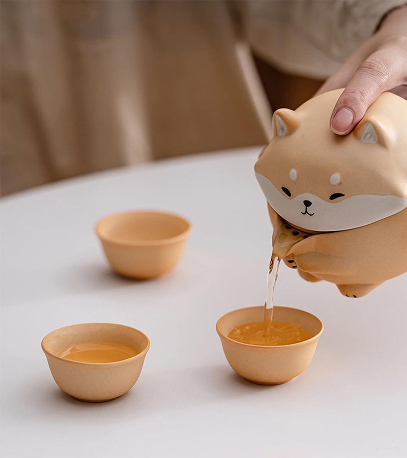 Service à thé Shiba