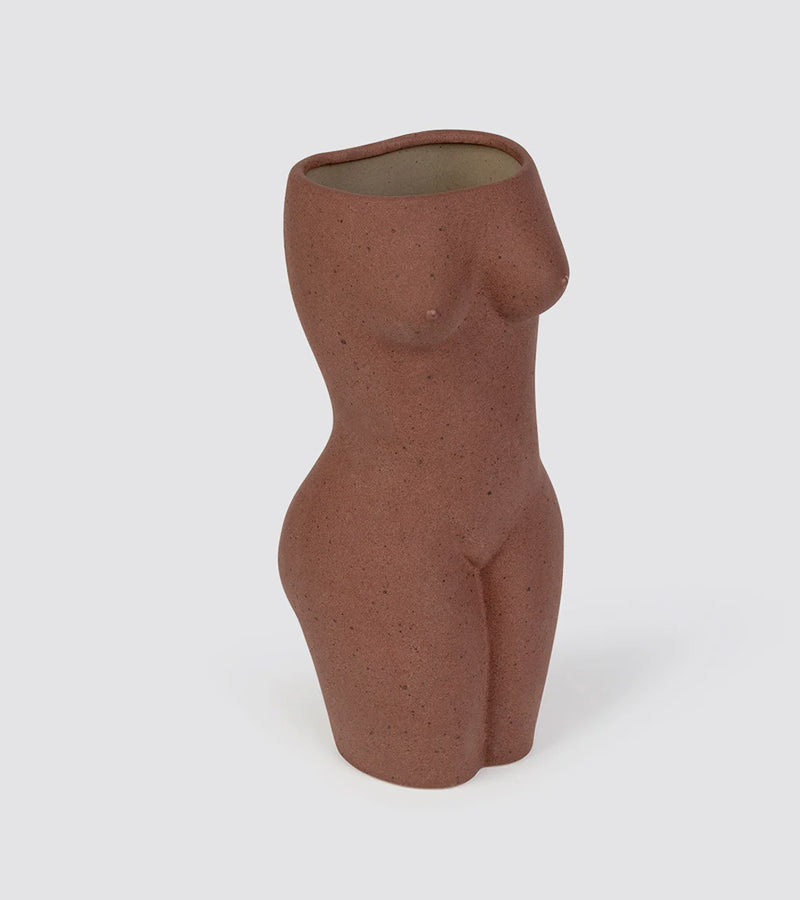 Vase body à silhouette féminine