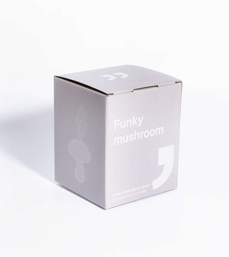 Vase champignon disco