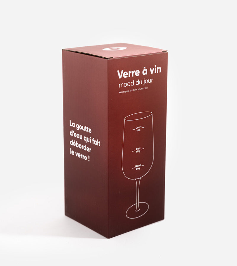 Verre à vin pour montrer son humeur L'Avant Gardiste