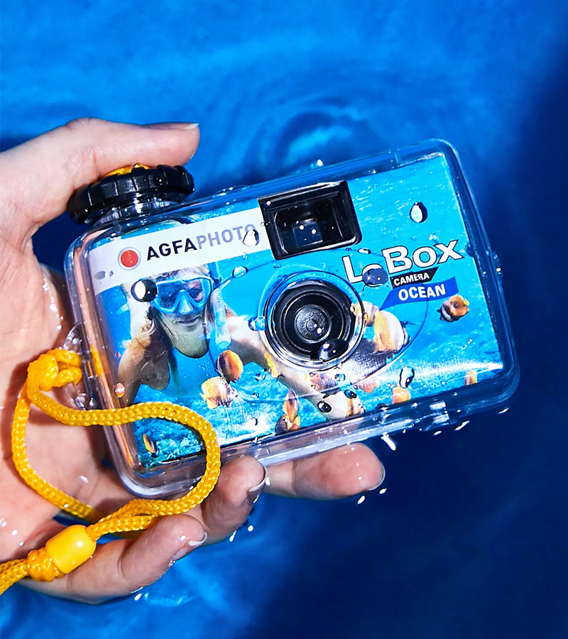 Appareil photo waterproof Agfa Le Box Océan – L'avant gardiste