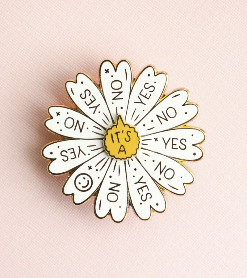 Broche Daisy pour décisions rapides Occasionalish