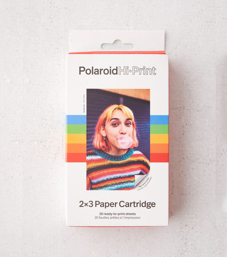 Papier instantané Polaroid 20 feuilles Hi-print – L'avant gardiste