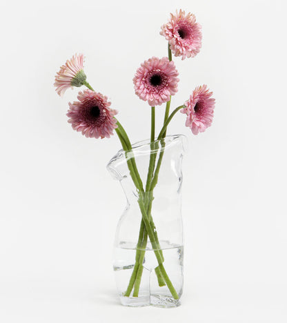 Vase Body en verre transparent