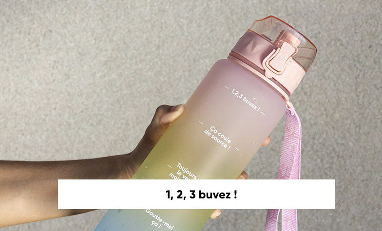 La recette secrète pour boire 1,5L d'eau par jour sans se mouiller !
