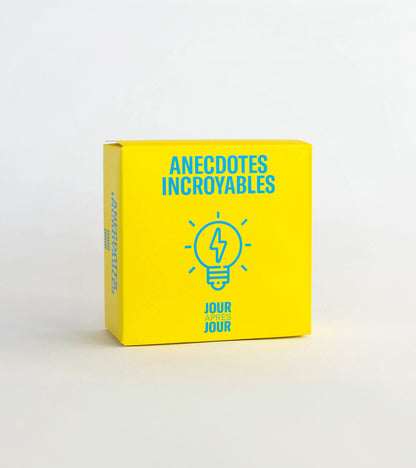 Calendrier Jour après jour - Anecdotes incroyables