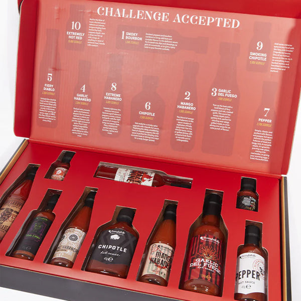 Collection de 30 sauces piquantes