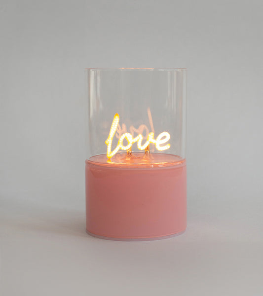 Mini lampe LED - love