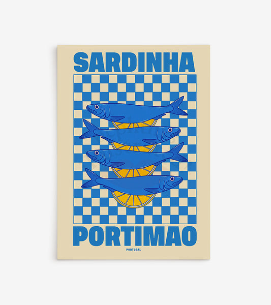Sardinha Portimão - Affiche A3