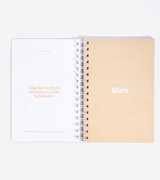Agenda Planner Moodtivation - 12 mois pour briller  L'expressionist