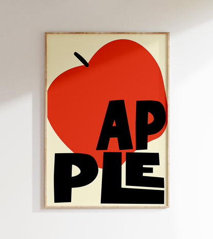 Apple - Affiche A3