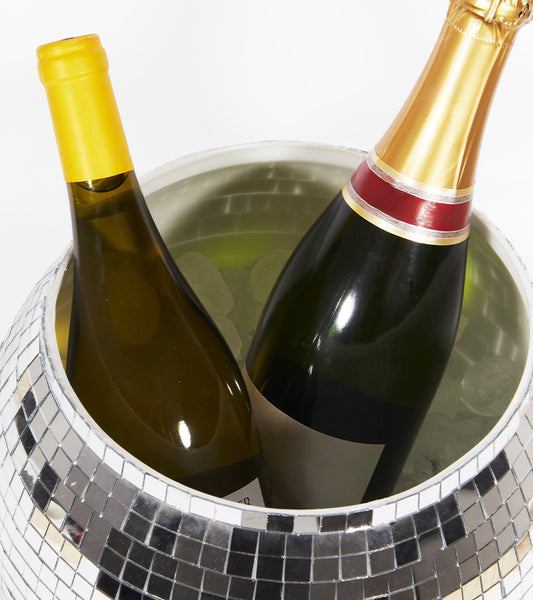 Seau à glace boule disco