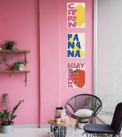 Strawberry - Affiche A3  Inoui affiches