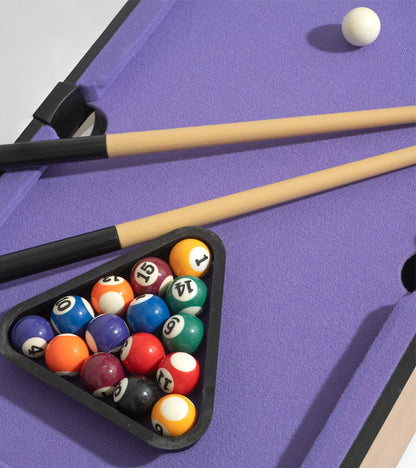Mini billard de table lilas  L'expressionist