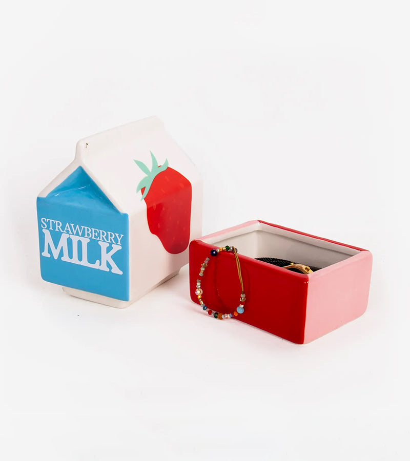 Boîte à bijoux brique de lait