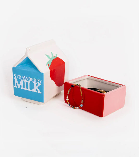 Boîte à bijoux brique de lait