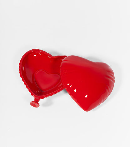 Boite à rangement ballon coeur