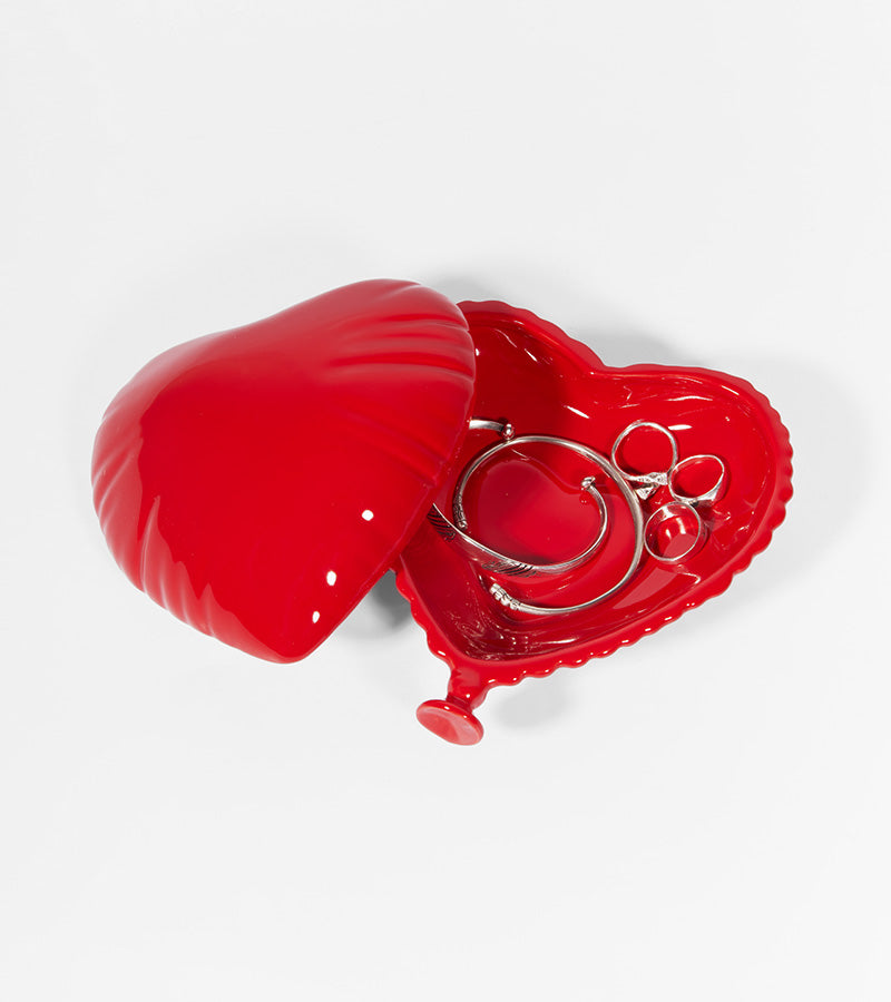 Boite à rangement ballon coeur