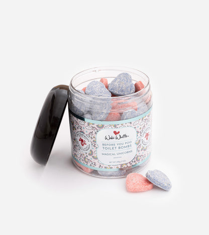 Bombes d'amour odorantes pour toilettes Papillons des jardins (cachemire + Lys au gingembre)  Wabi Whiffs