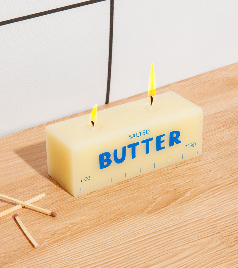 Bougie tablette de beurre