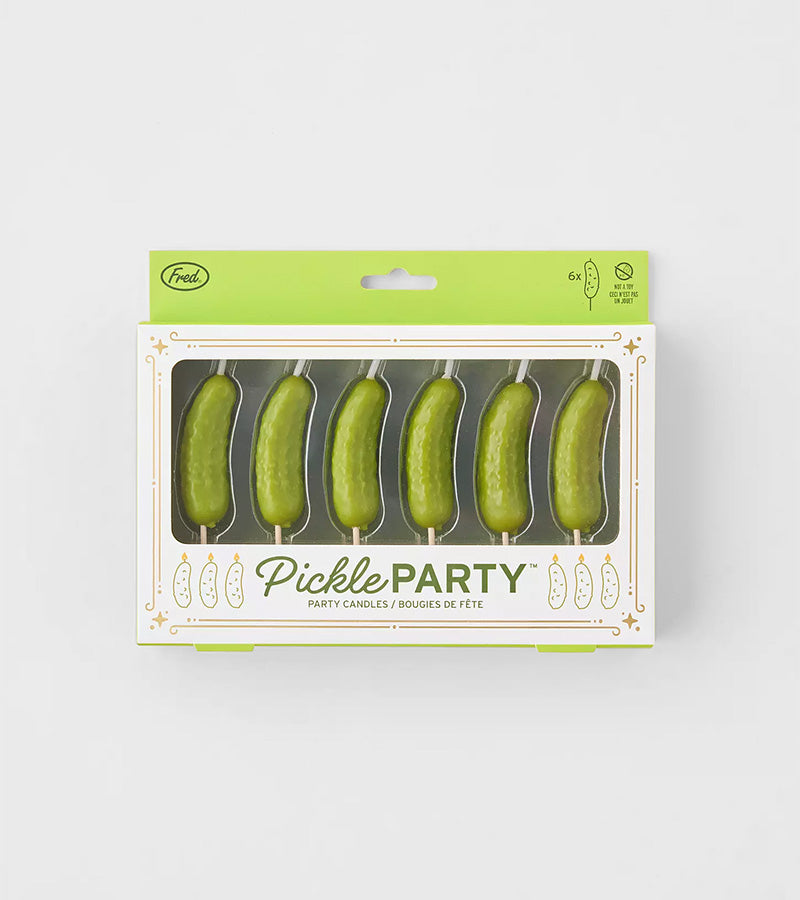 Bougies d'anniversaire cornichons