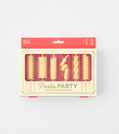 Bougies d'anniversaire pasta