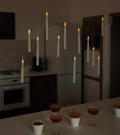 Set de 12 bougies flottantes à LED