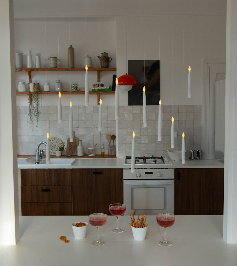 Set de 12 bougies flottantes à LED