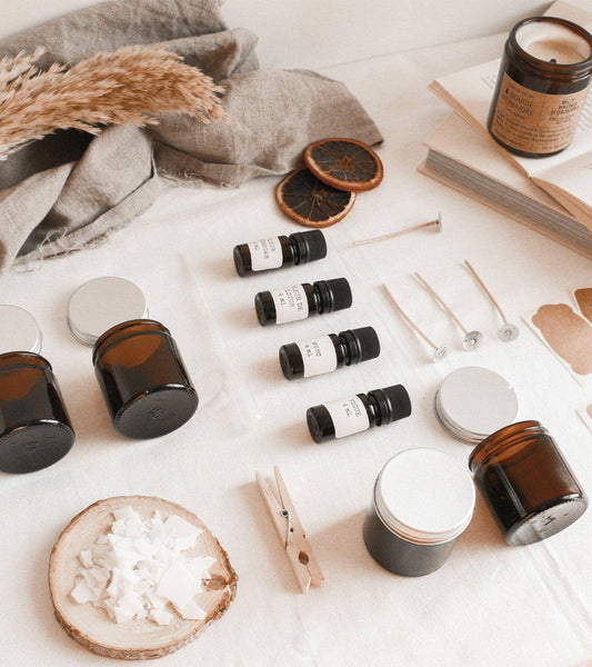 Box DIY pour fabriquer ses bougies boisées